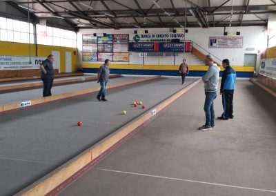 La Squadra Paralimpica dell'ASD Boville si allena